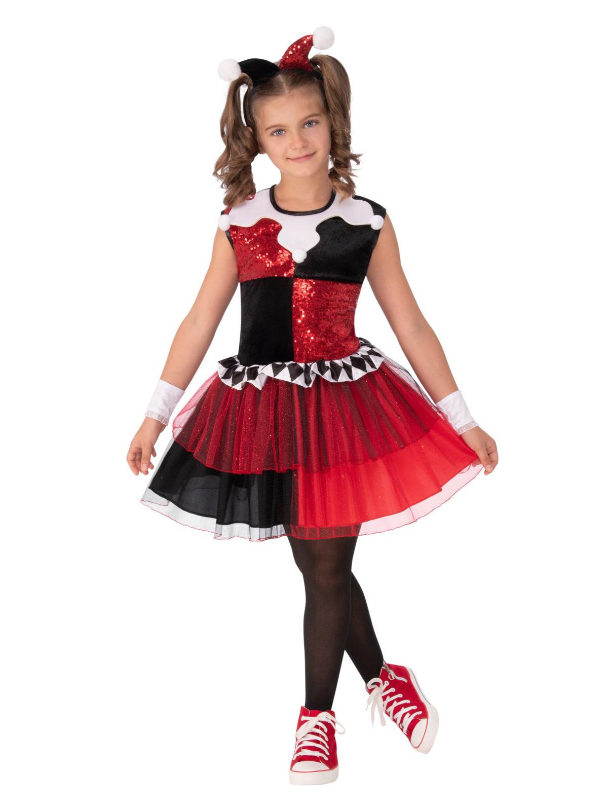 Harley Quinn Deluxe Tutu Child Costume 9-10
