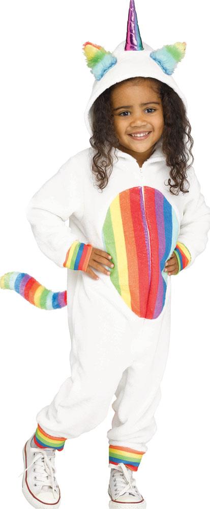 Rainbow Unicorn Child Costume 4-6
