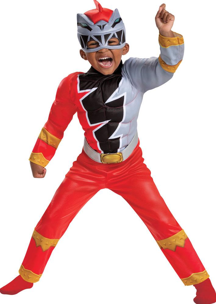 Power Rangers Dino Fury Red Ranger Toddler Costume