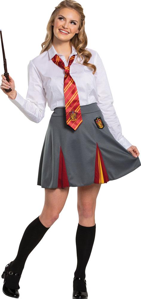 Harry Potter Gryffindor Skirt Adult Costume Accessory 10-12