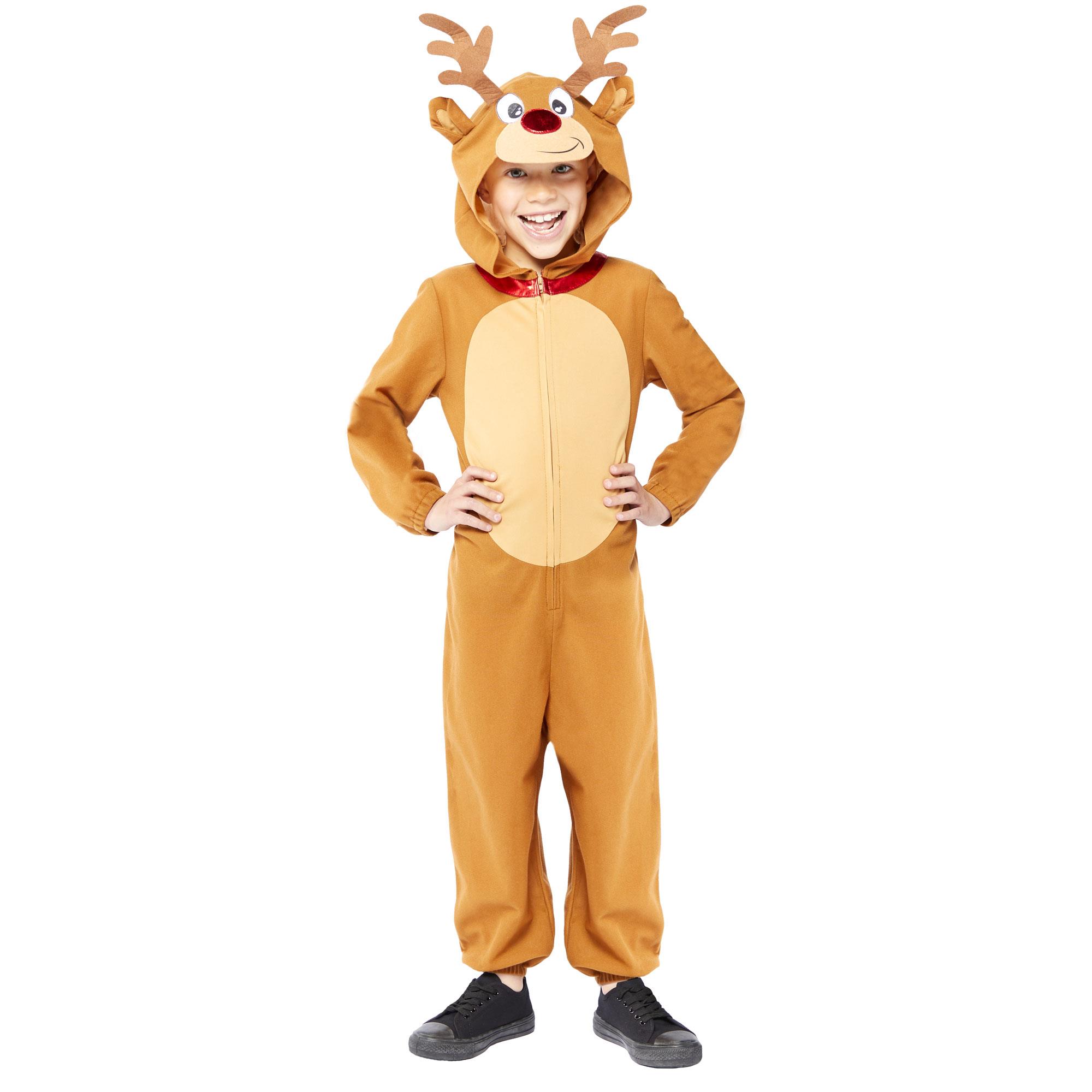 Reindeer Jumpsuit Child Costume 4-6