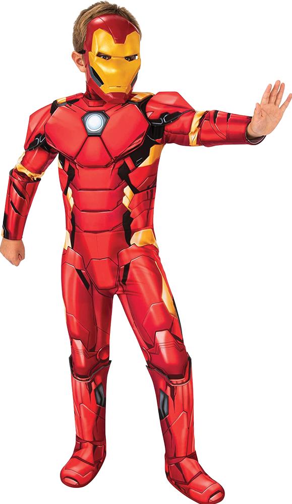 Iron Man Muscle Chest Child Costume 8-10