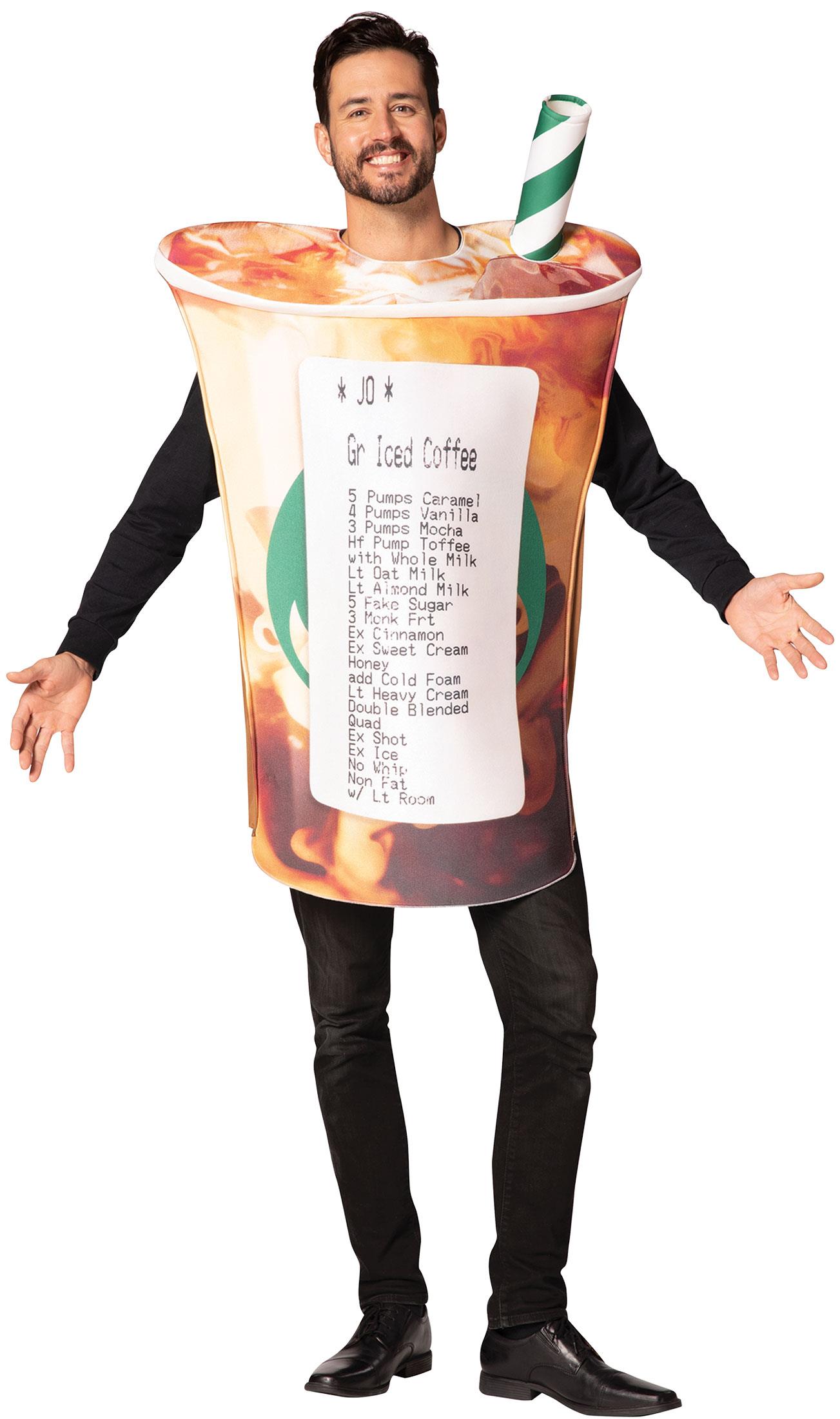 Barista's Nightmare Coffee Cup Adult Costume