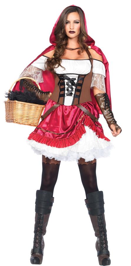 Riding Hood Rebel Adult Costume
