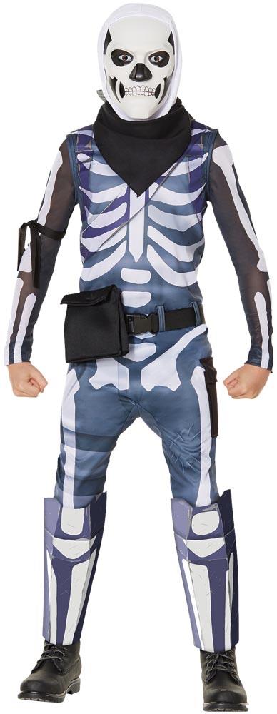 Fortnite Skull Trooper Child Costume Large