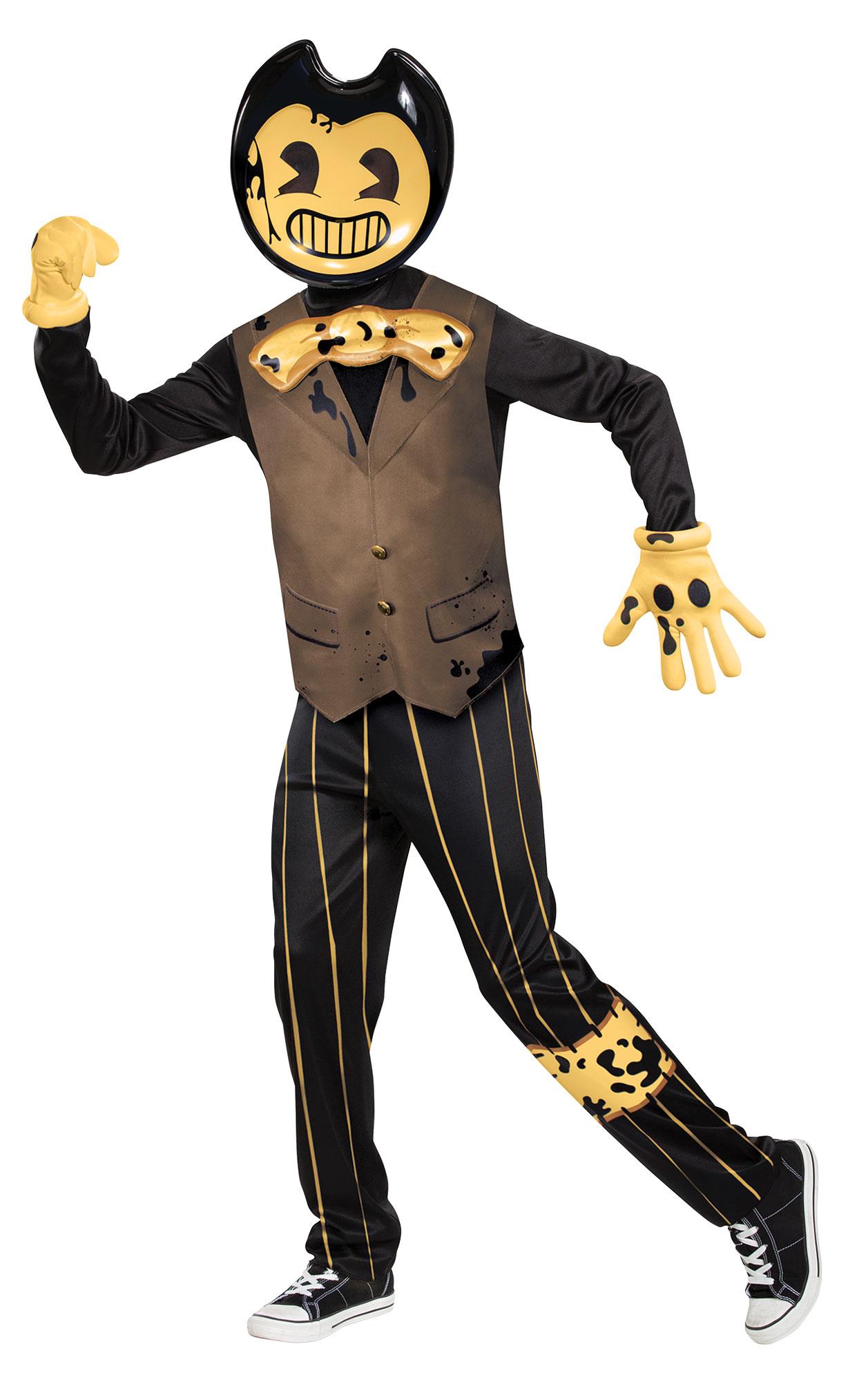Bendy and the Dark Revival Bendy Deluxe Child Costume 10-12