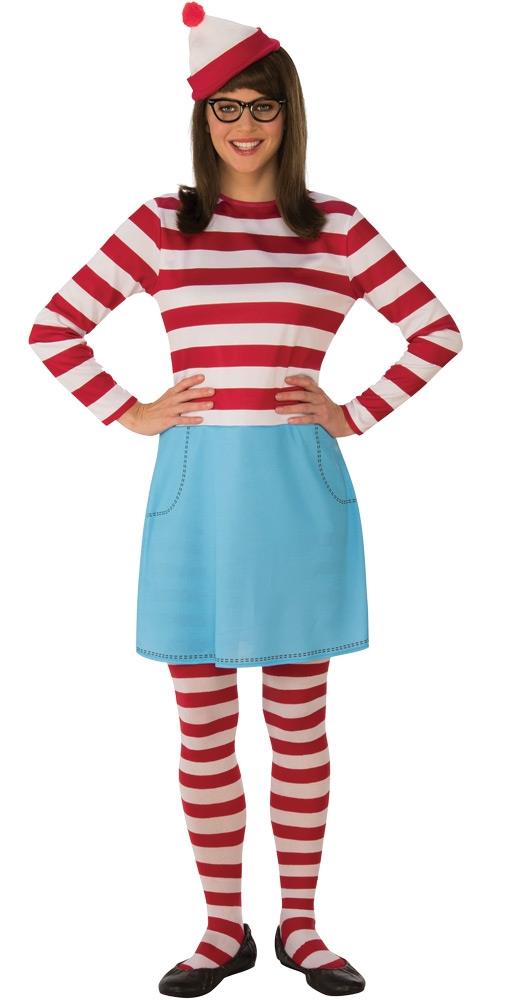 Where's Waldo Wenda Adult Costume Standard