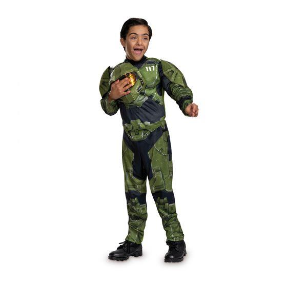Halo Infinite Master Chief Adaptive Child Costume 7-8