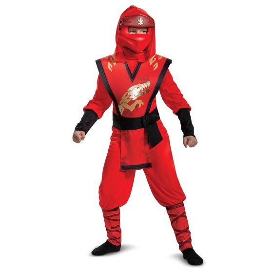 Lego Ninjago Kai Legacy Jumpsuit Deluxe Child Costume 4-6