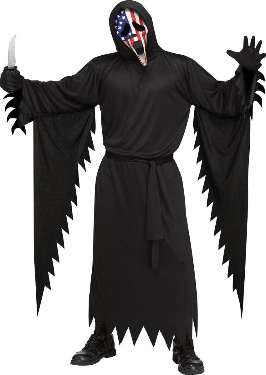 Scream Ghost Face Patriotic Adult Costume