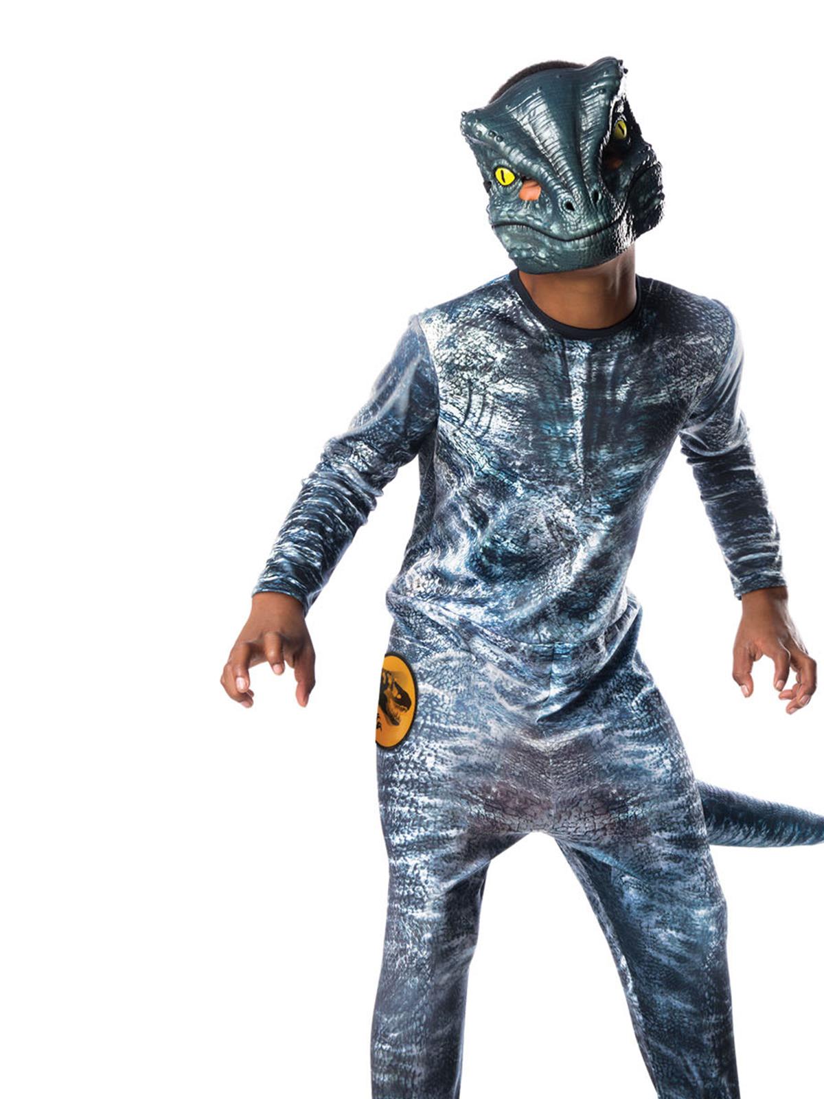 Jurassic World Blue the Velociraptor Deluxe Lenticular Child Costume