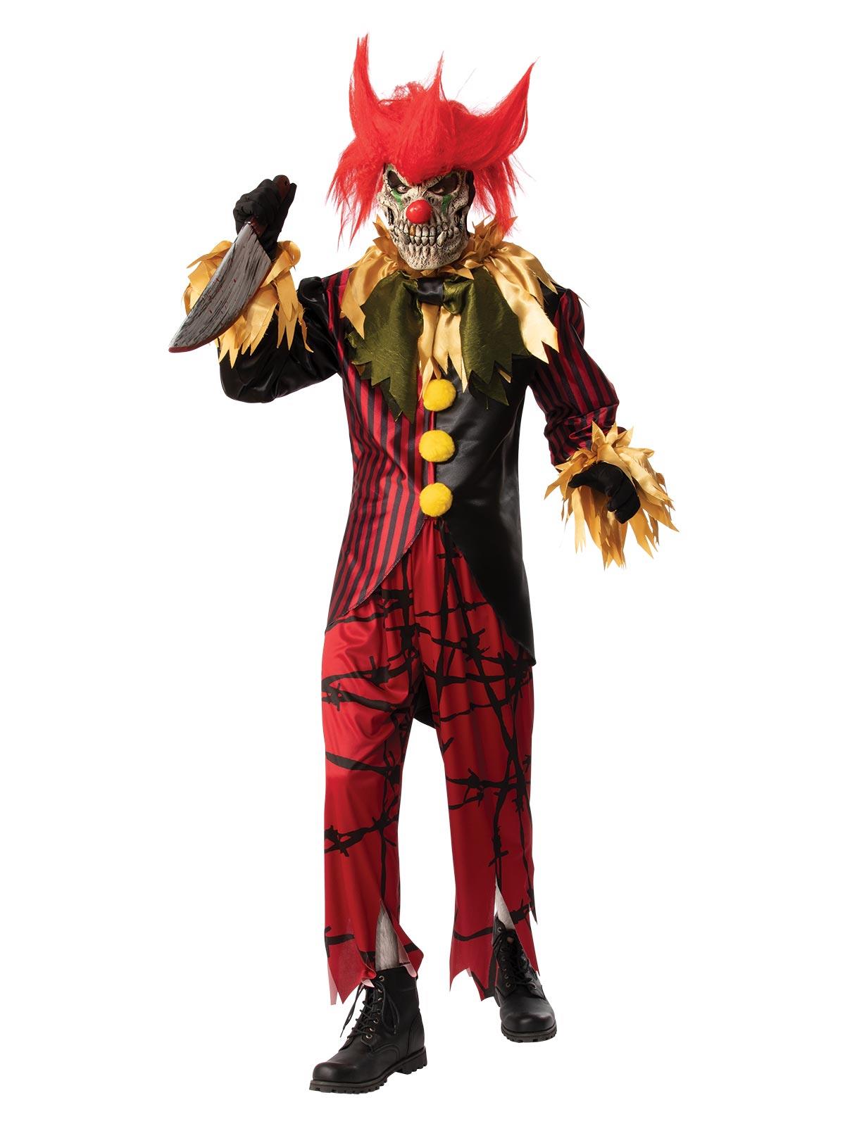 Crazy Clown Adult Costume