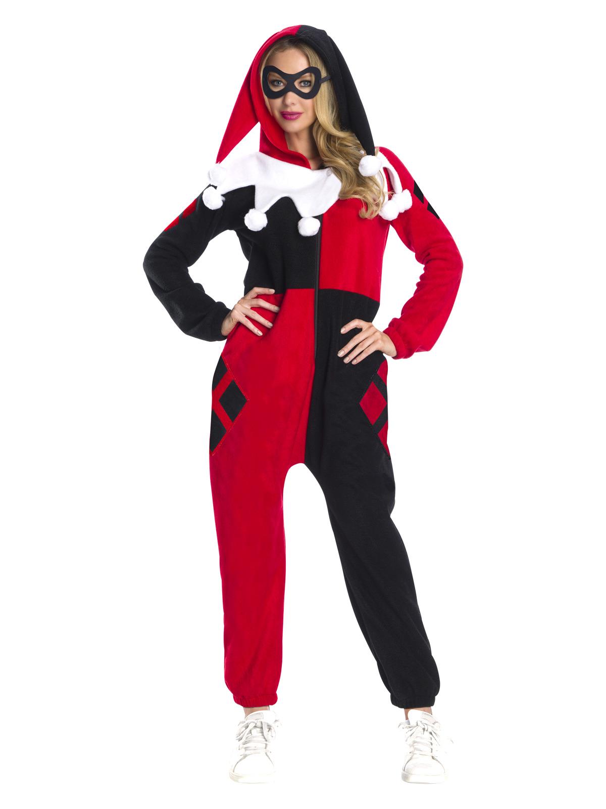 Harley Quinn All in One Jumpsuit Adult Costume