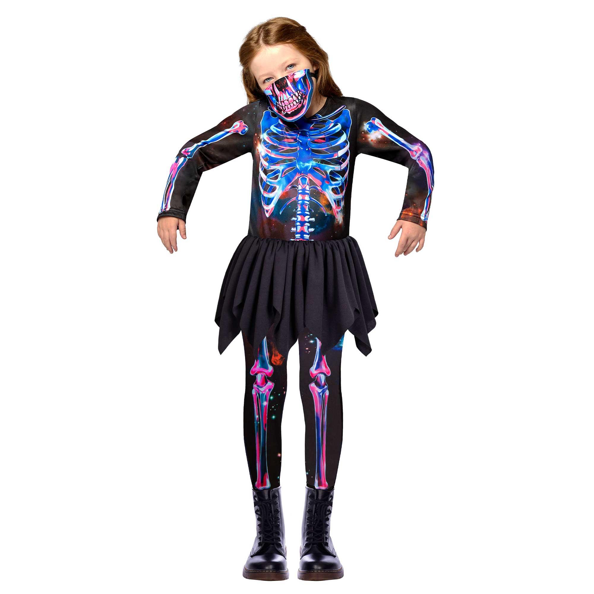 Skeleton Girl Child Costume