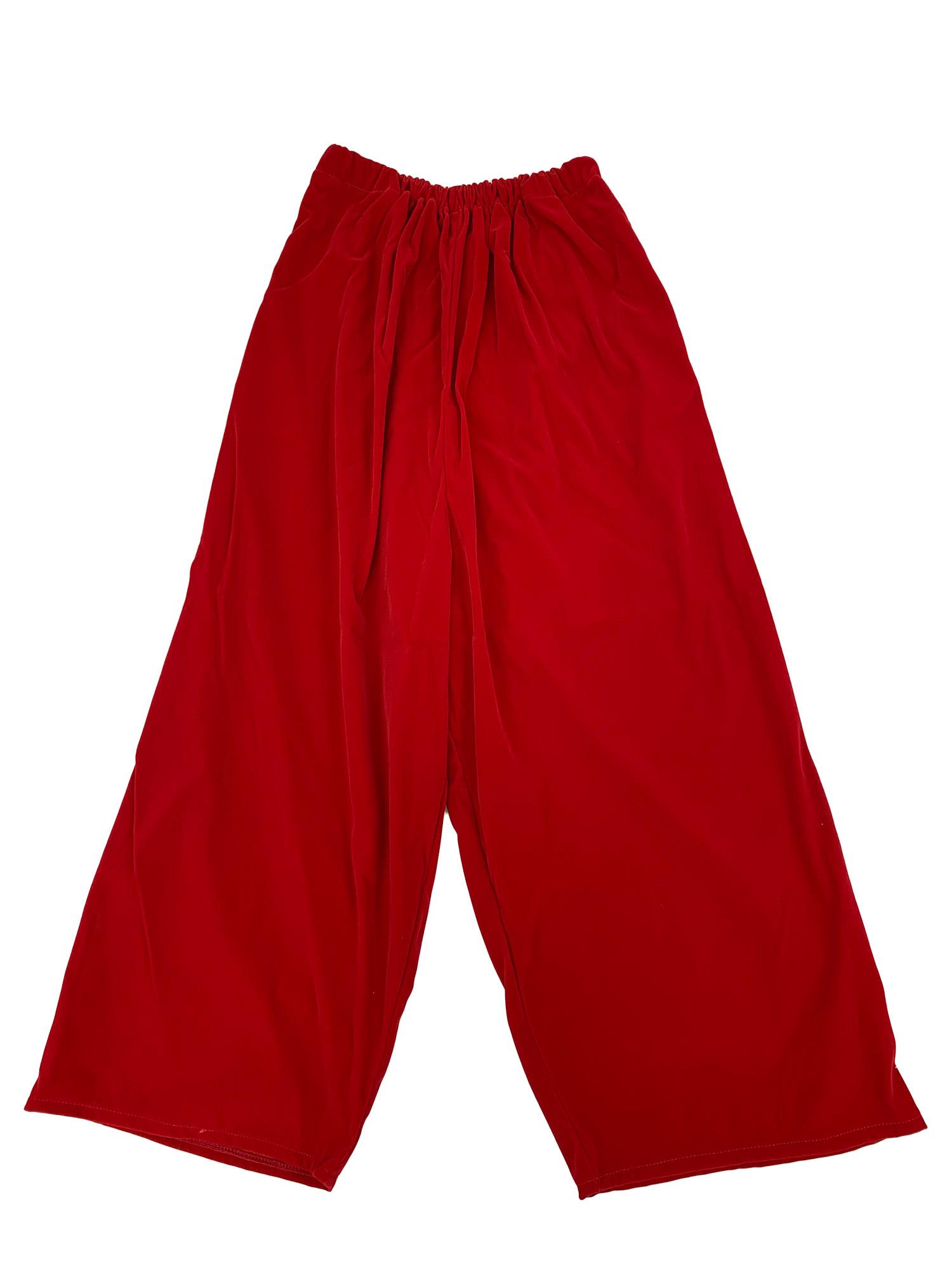 Regal Red Santa Pants Adult Costume Accessory