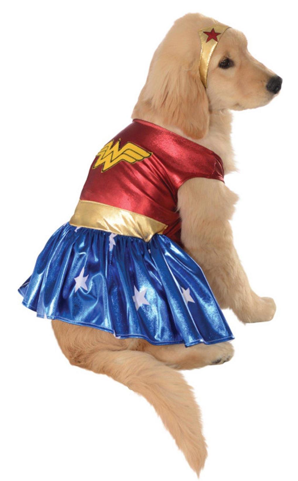 Wonder Woman Deluxe Pet Costume Small