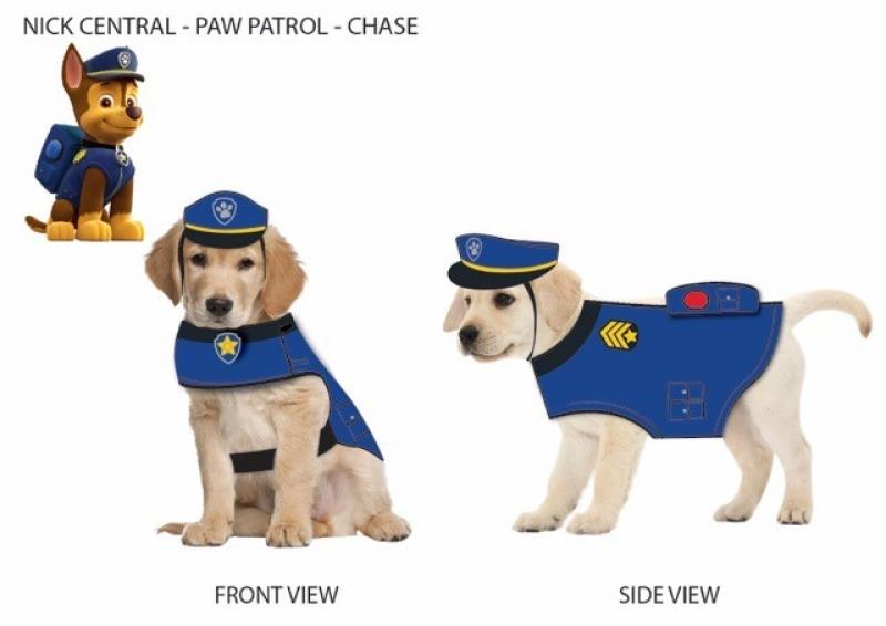 Paw Patrol Chase Pet Hat Large