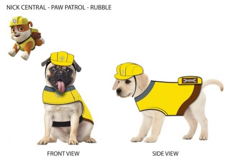 Paw Patrol Rubble Pet Hat Large