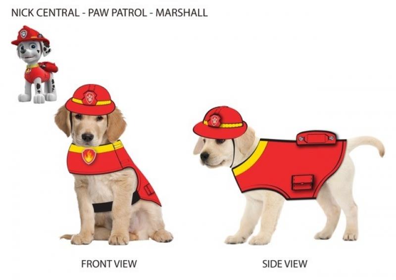 Paw Patrol Marshall Pet Hat Large