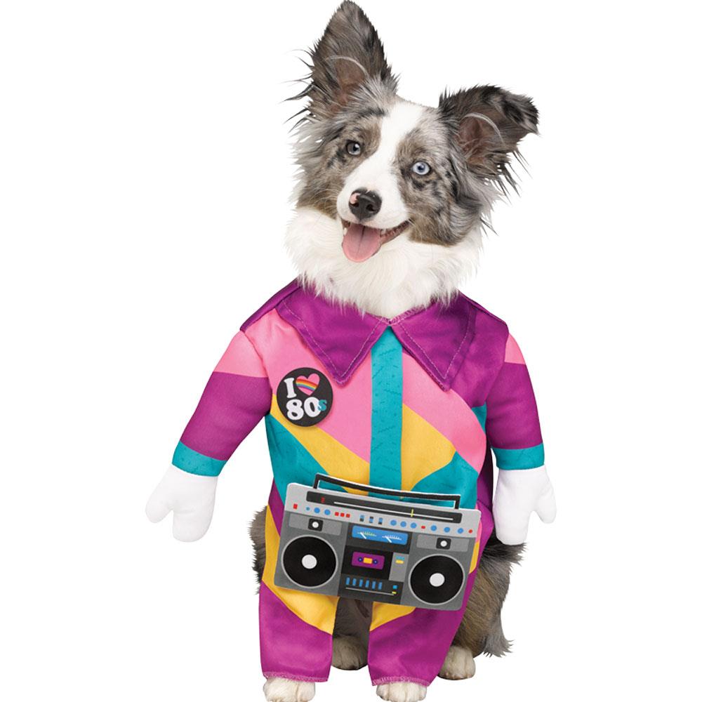 80's Dog Pet Costume Small