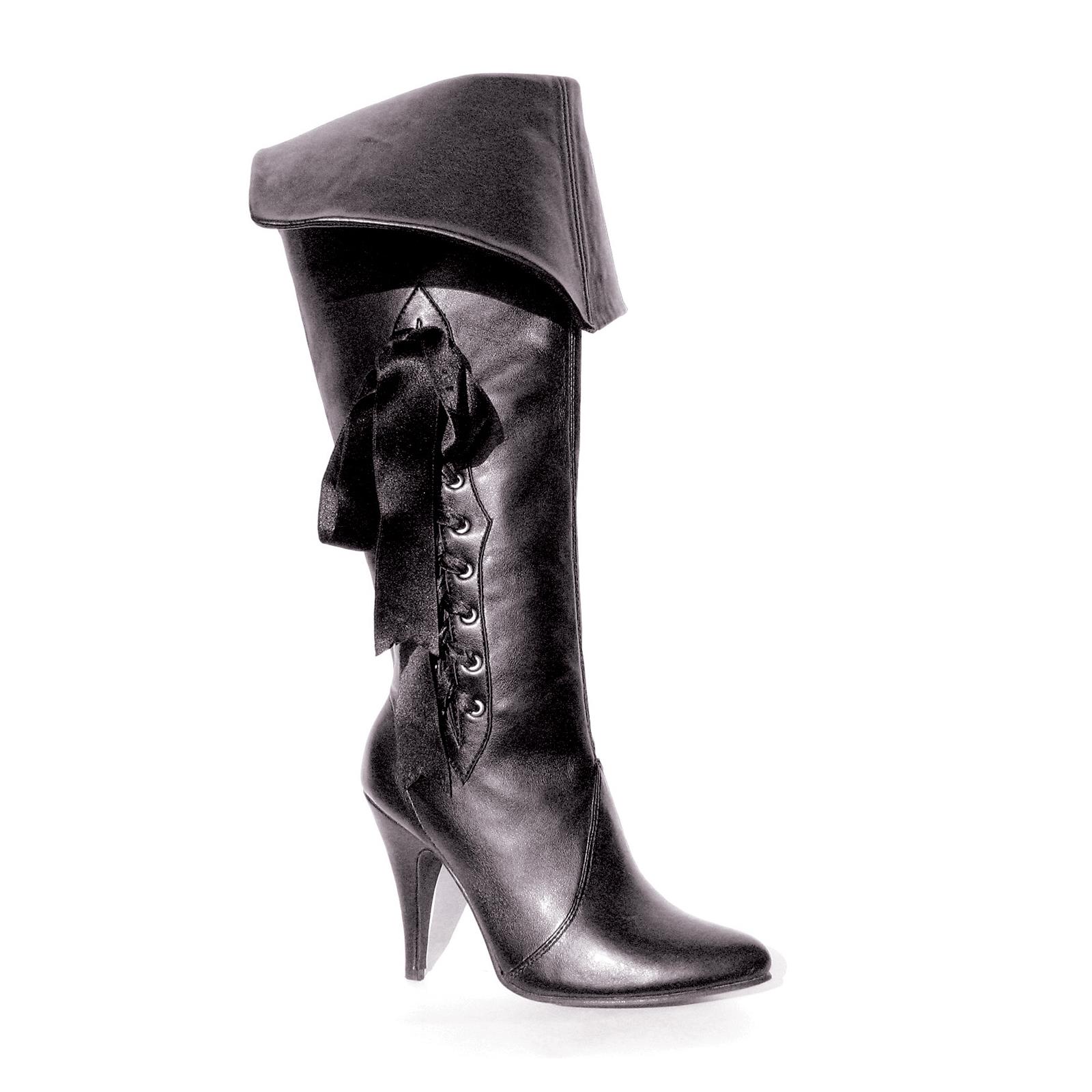 Pirate Black Adult Boots 7