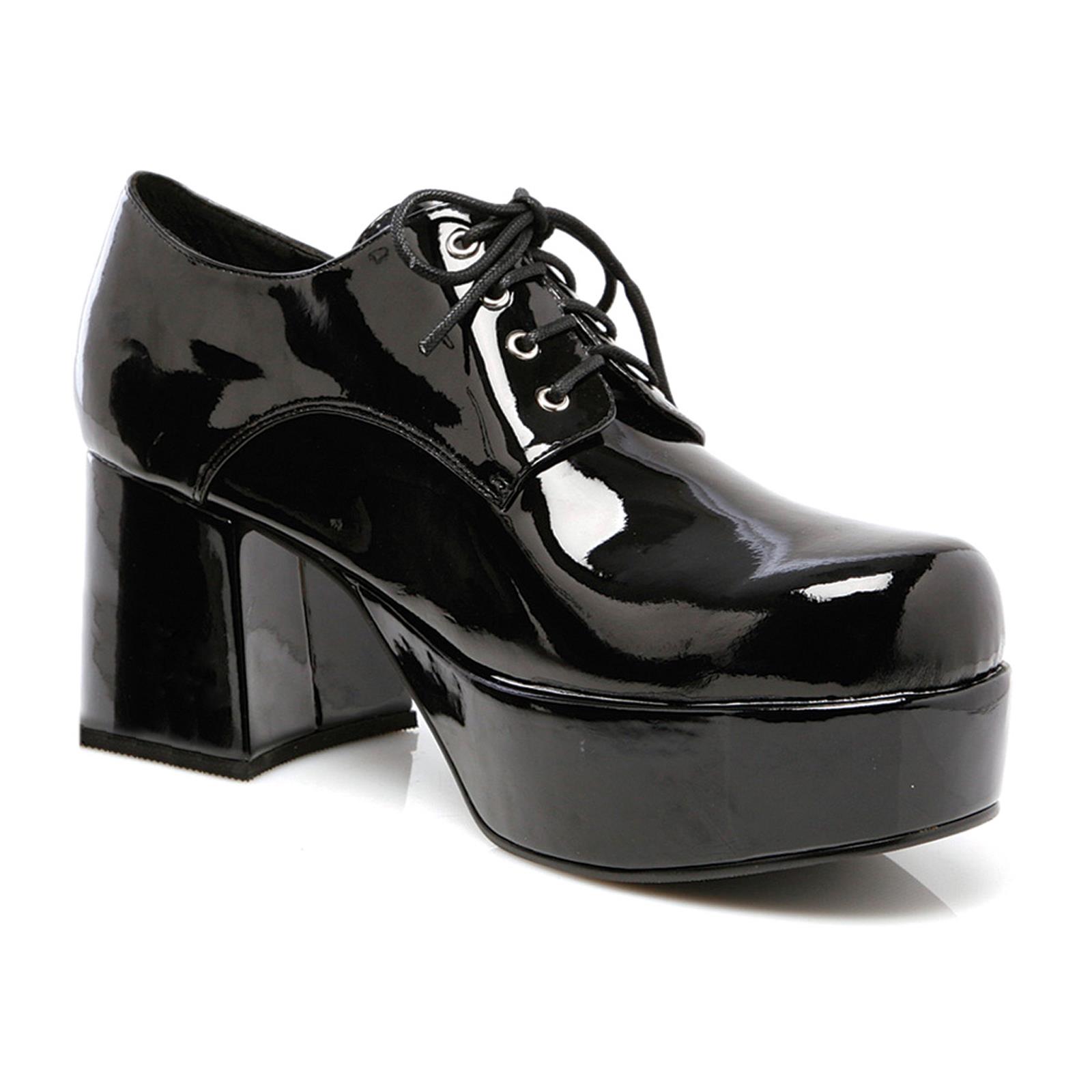 Pimp Black Adult Shoes 10-11