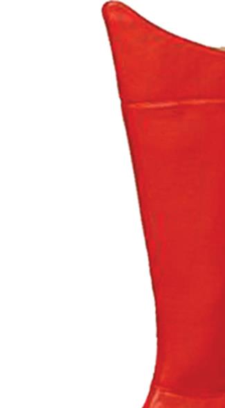Superhero Red Adult Boots 8-9