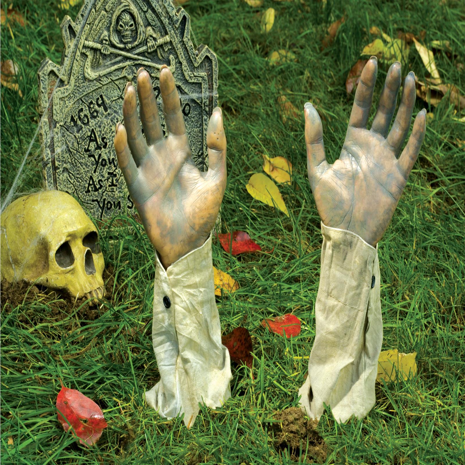 45cm Gruesome Ground Breaker Halloween Prop