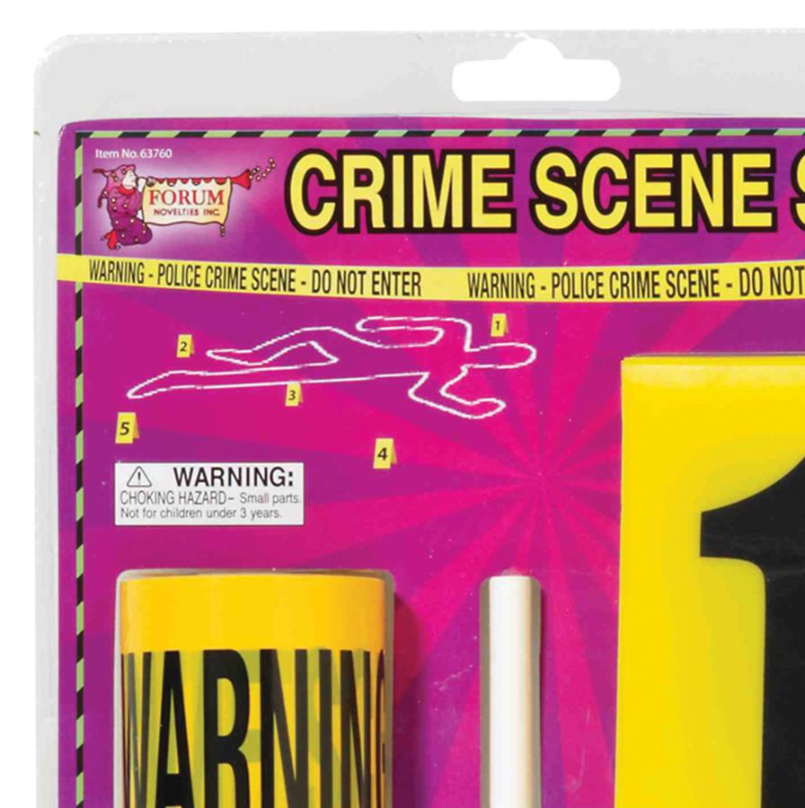 Crime Scene Prop Set