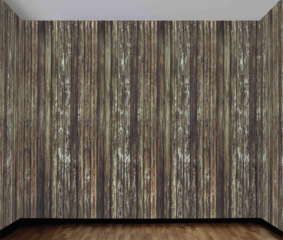 Wood Wall Roll Backdrop 20ft x 4ft