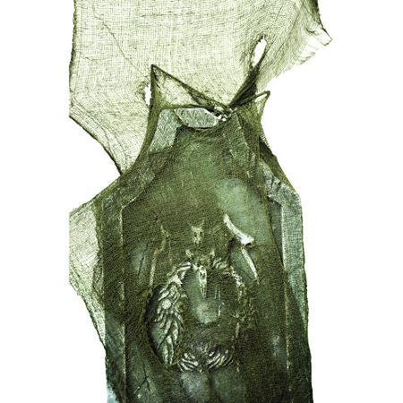 Freaky Fabric Loose Weave Green Halloween Decoration