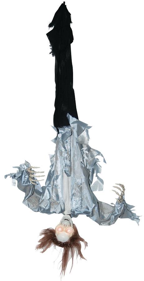 Slashing Upside Down Reaper Halloween Prop