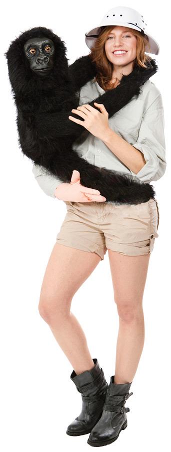 Baby Gorilla Arm Puppet Adult Costume Accessory