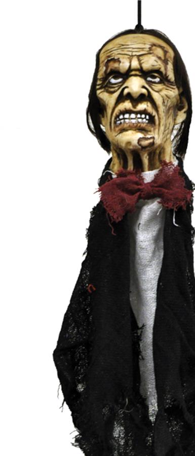 Hanging Head Bow Tie Halloween Prop
