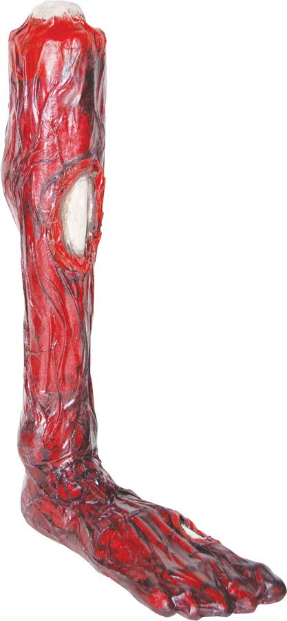 Burnt Leg Halloween Prop