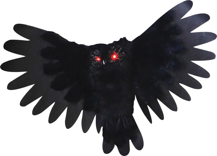 Owl Animated Halloween Prop