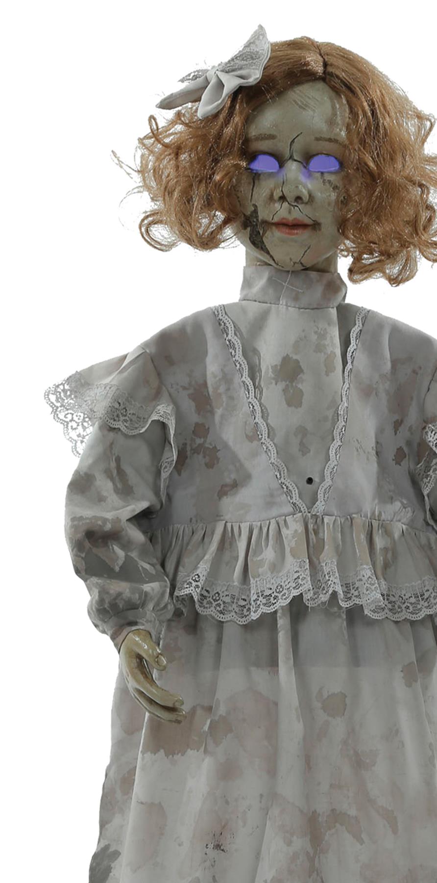 Cracked Victorian Doll Halloween Prop