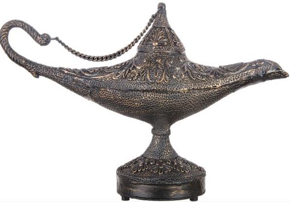 Magic Genie Lamp Gold Sound Prop