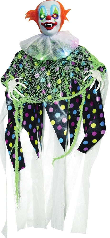 Light Up Clown 35in Halloween Prop