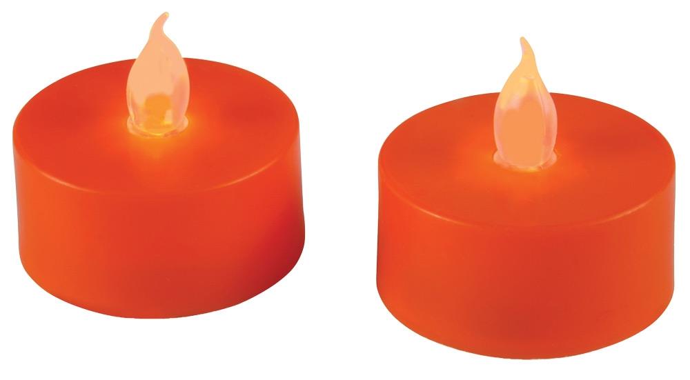 LED Tea Lights Halloween Props Pack of 2