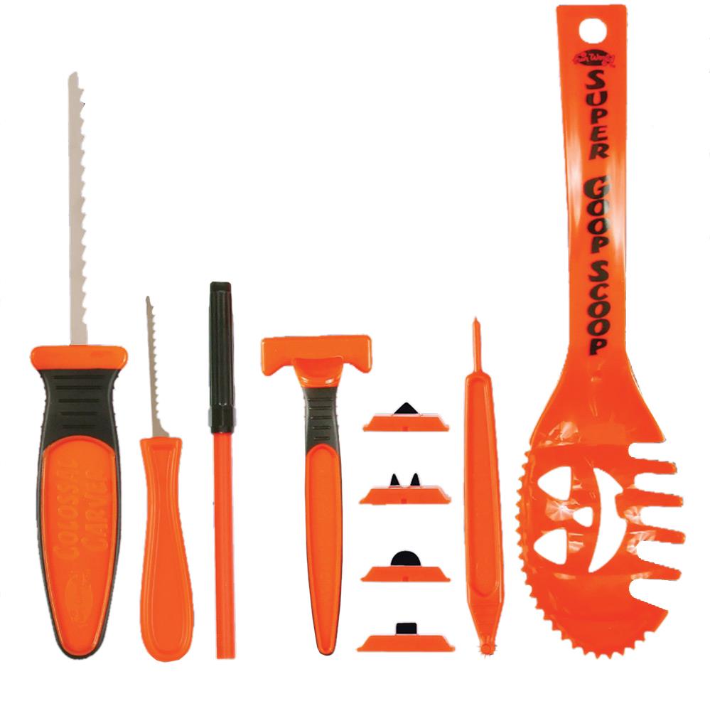Family Pumpkin 20 Piece Carving and Etching Kit