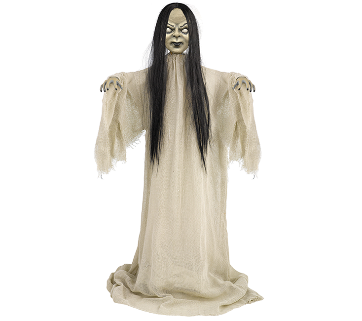 Standing Creepy Girl Halloween Prop