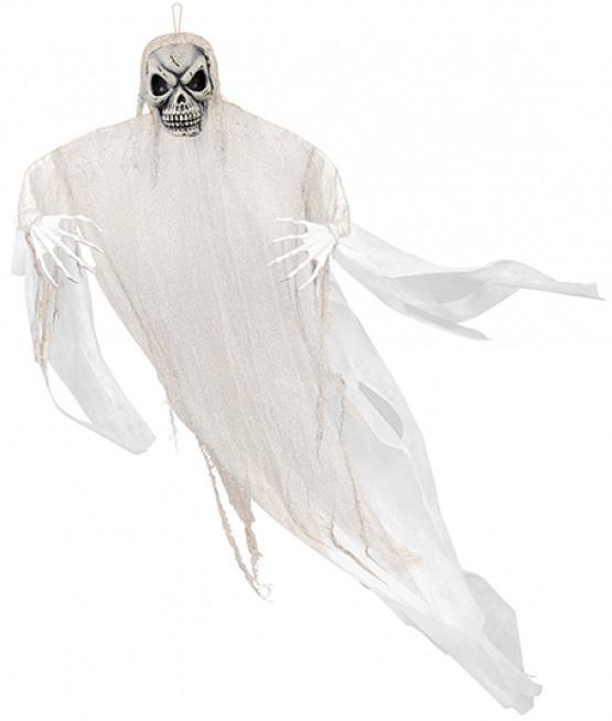 Life Size White Reaper Hanging Halloween Prop