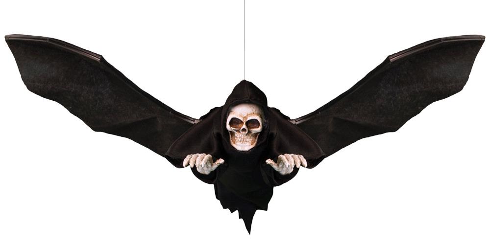 Mini Flying Reaper Animated Halloween Prop