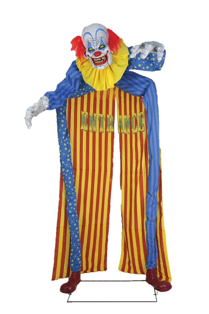 Looming Clown Walkthrough Animated Halloween Prop