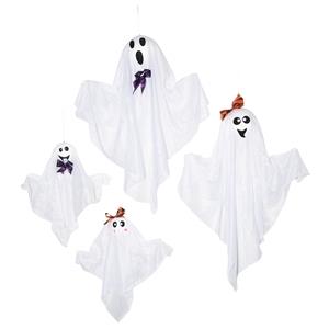 Ghost Family Set of 4 Halloween Props
