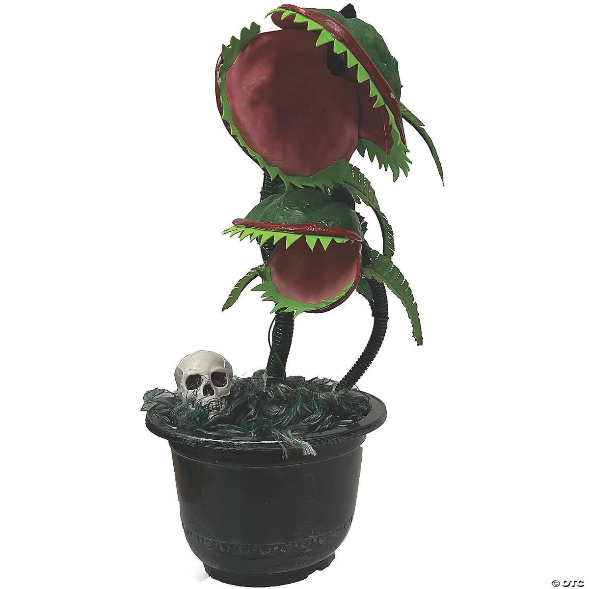 Chomper Flower Animated Halloween Prop