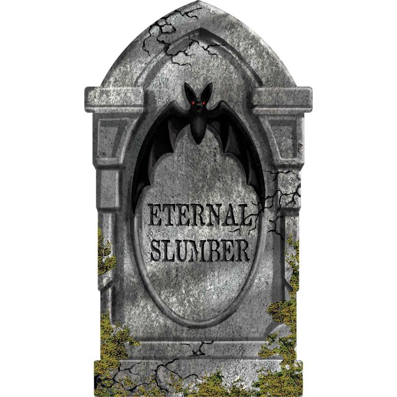 Eternal Slumber Tombstone Halloween Prop