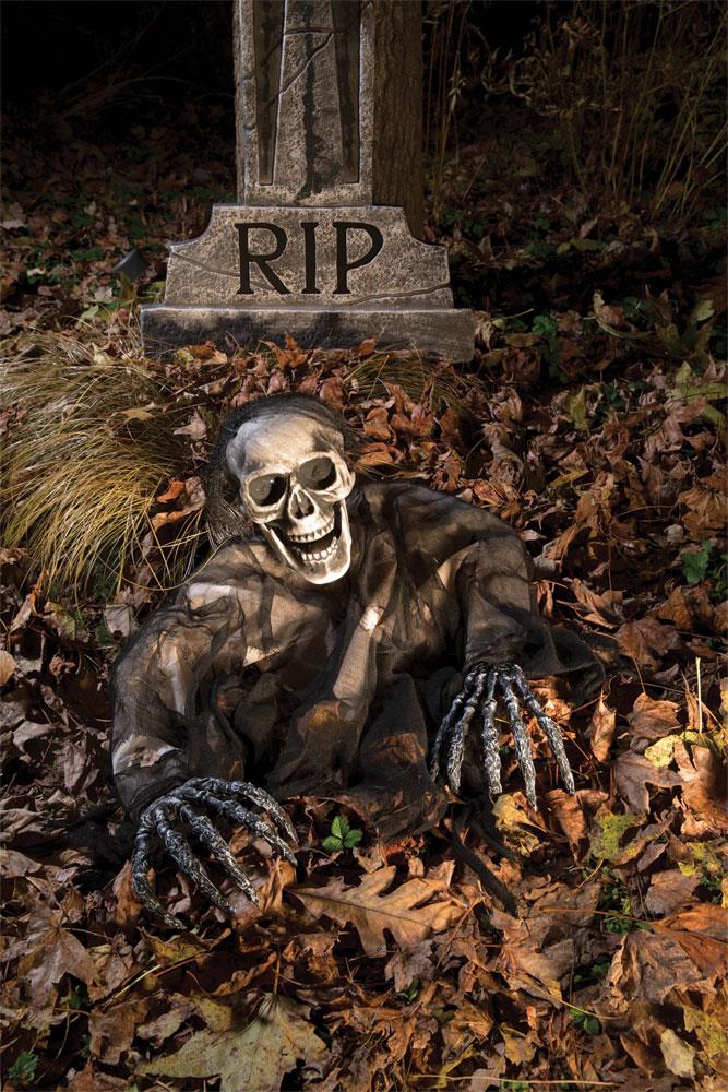 Groundbreaker Black Shroud Reaper Halloween Prop