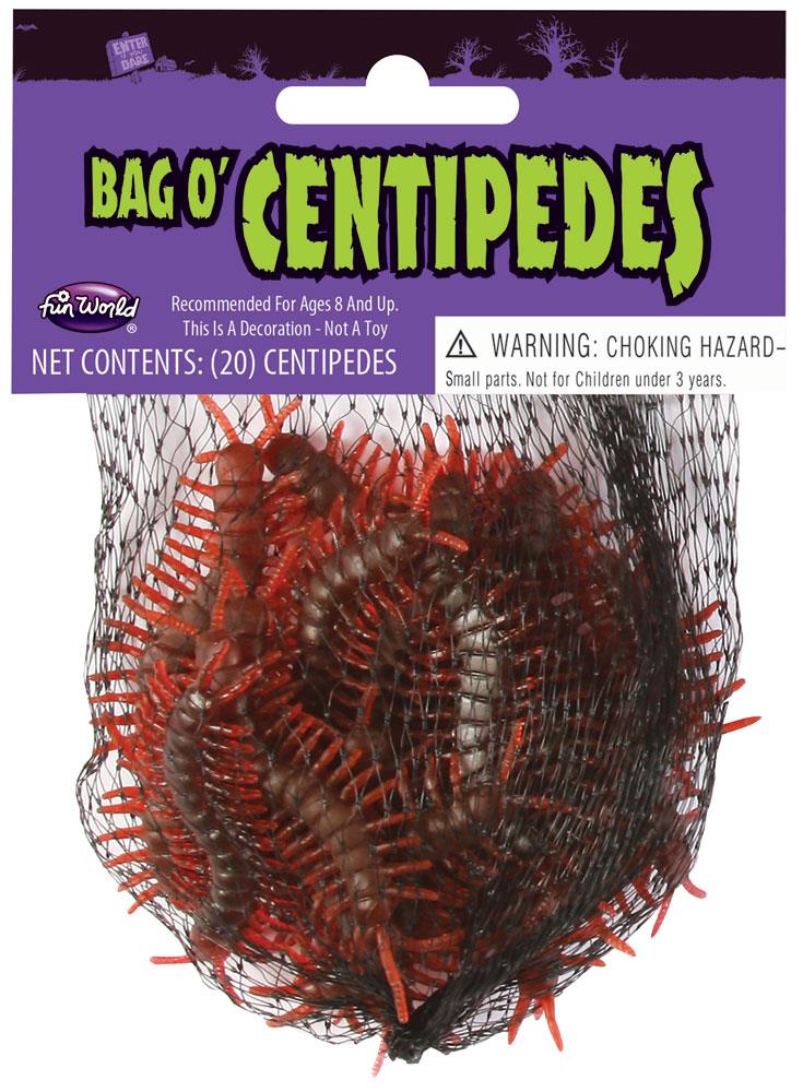 Bag of Centipedes Halloween Prop